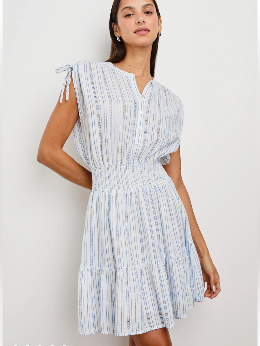RAILS SAMINA Linen Blend Sonoma Stripe Dress ❤️NWT❤️IN STORES❤️